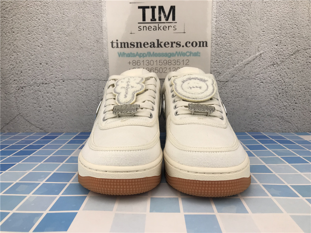 Travis Scott x Nike Air Force 1 Sail - AQ4211 101